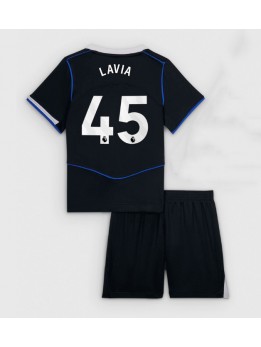 Chelsea Romeo Lavia #45 Dječji Rezervni Dres kompleti 2025-26 Kratak Rukavima (+ kratke hlače)